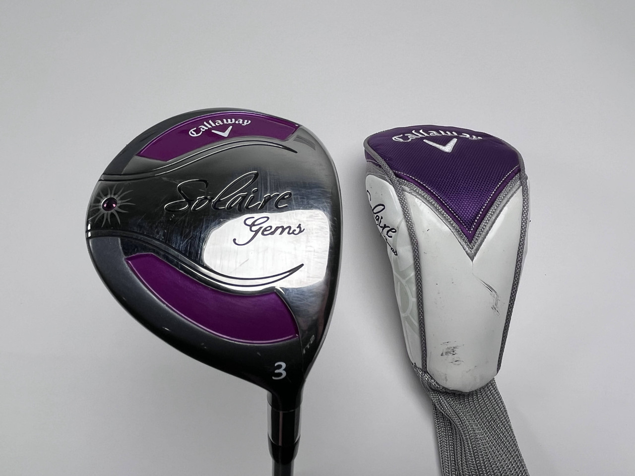 Callaway Solaire Gems 3 Fairway Wood 15* 55g Ladies Graphite