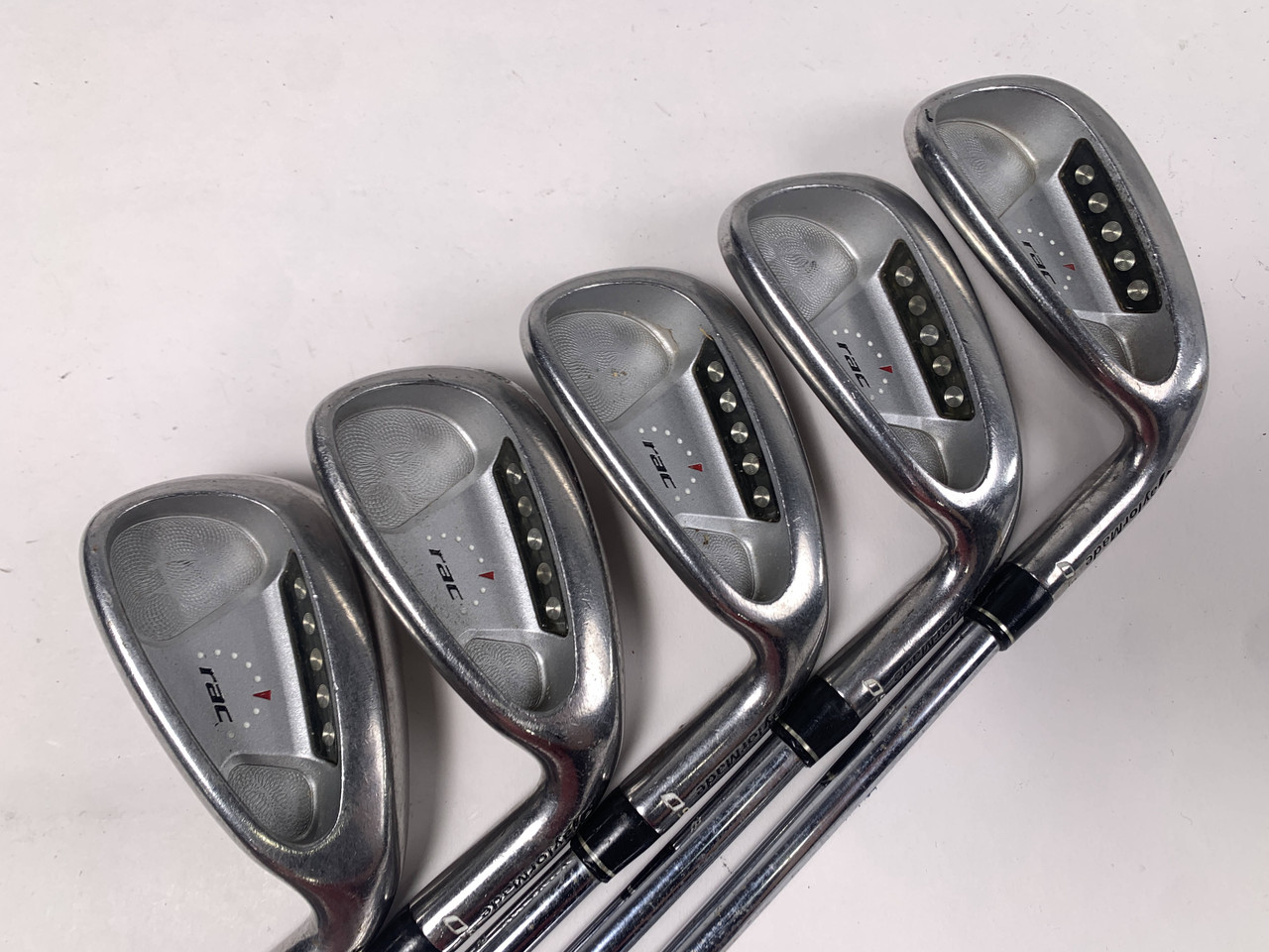 TaylorMade Rac OS Iron Set 5-9 Light Metal Regular Steel Mens RH