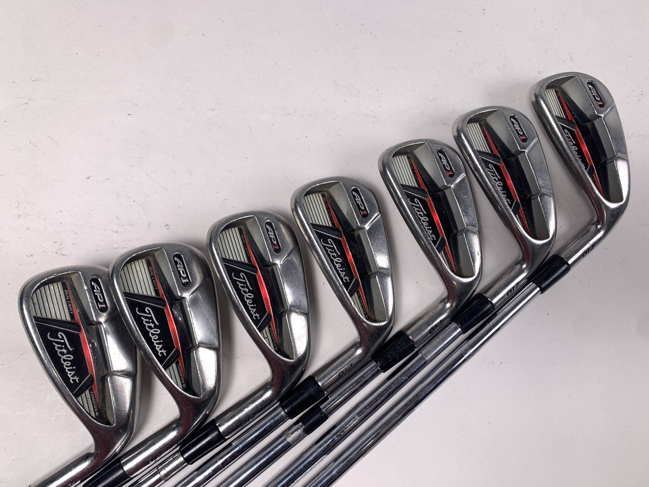 Titleist 710 AP1 Iron Set 4-PW NS Pro 105T Stiff Steel Mens RH