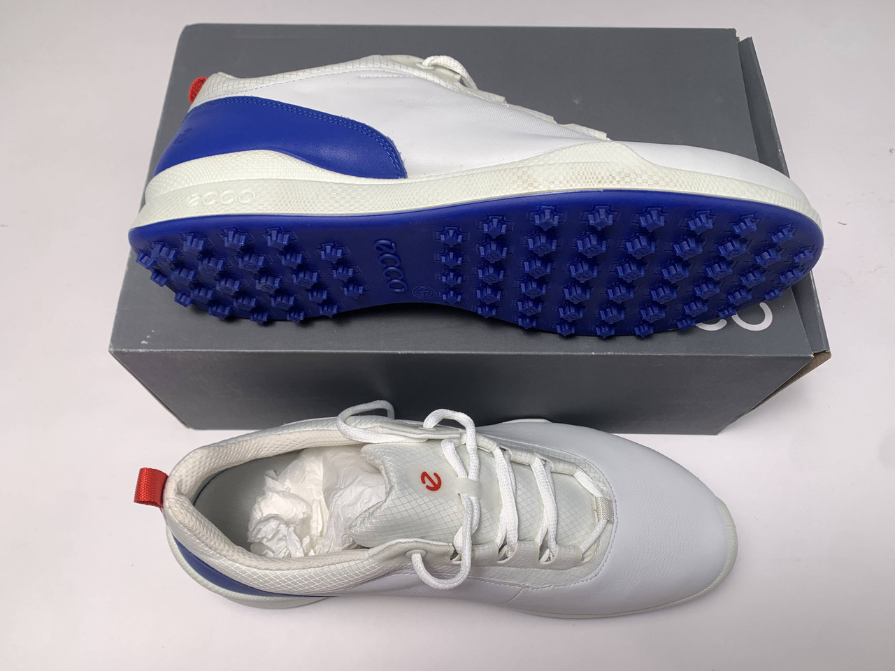 ECCO Biom Hybrid Golf Shoes White Men's SZ 12.5 NEW (JFXW5SHQXK6Y