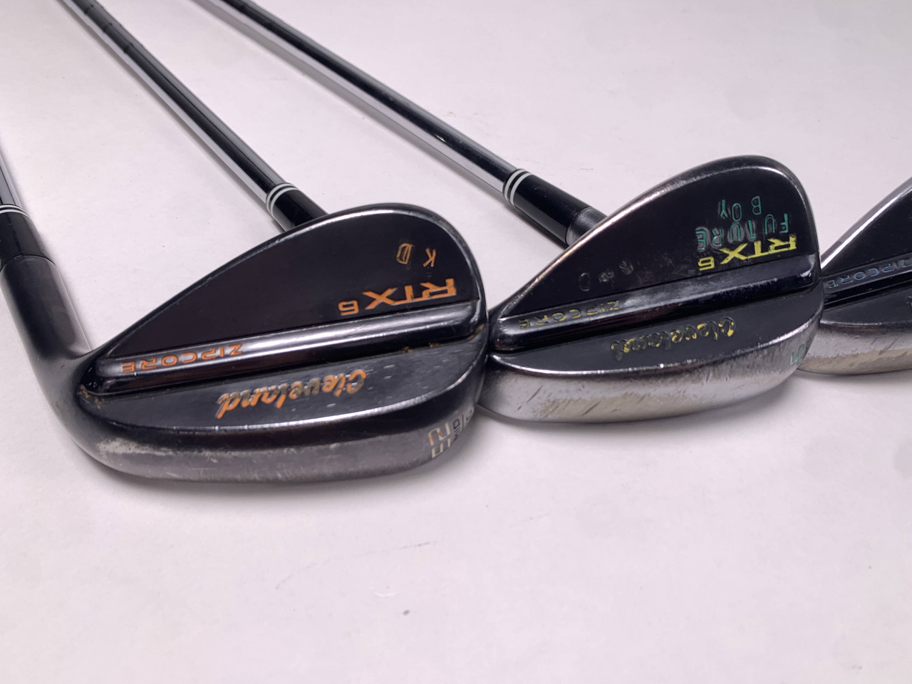 Cleveland RTX 6 ZipCore Black Satin Wedge Set 52* 10 56* 10 60* 10