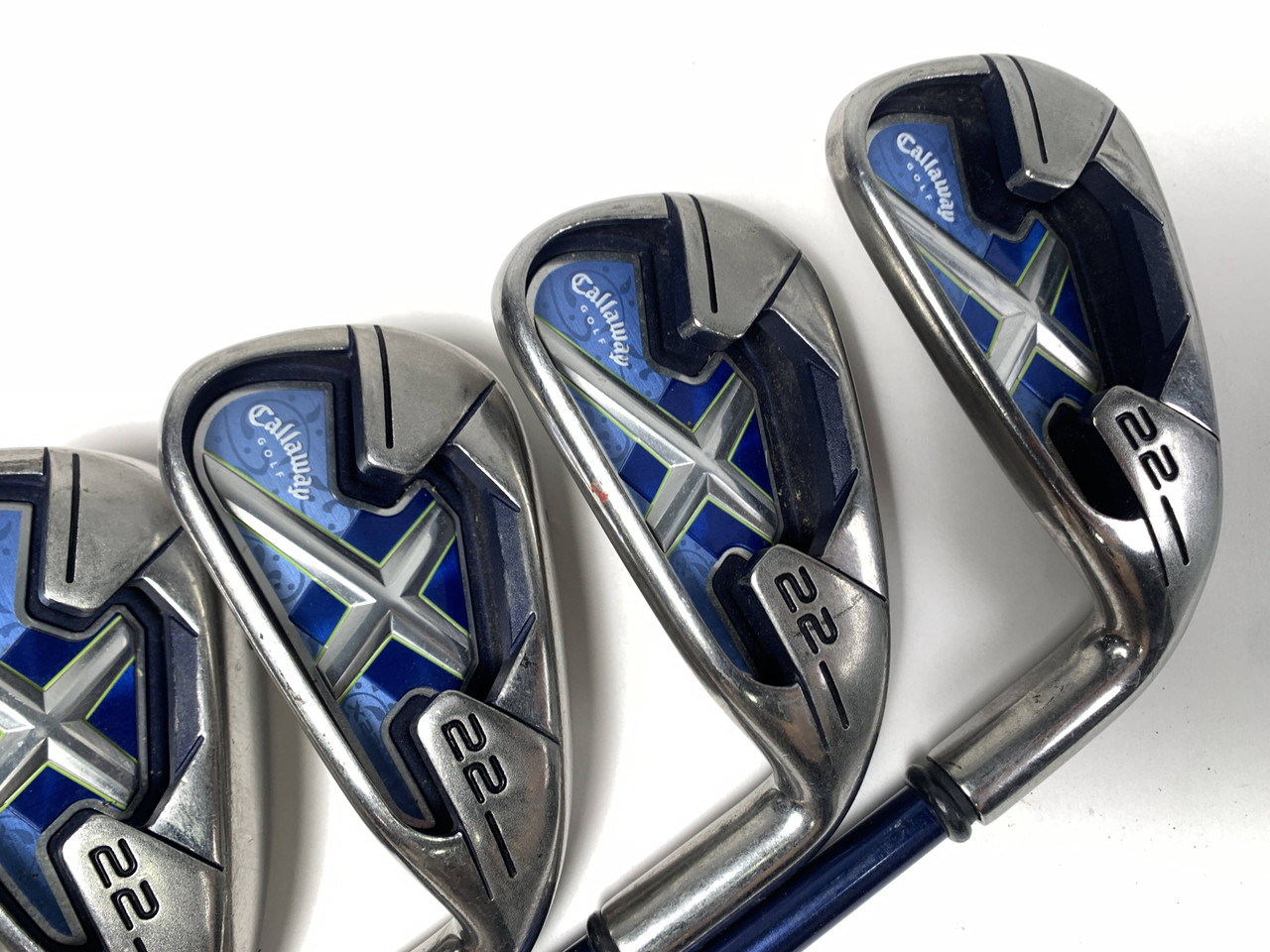 Callaway - Callaway X-22 レディースアイアン5本セット Callaway X-22 Iron Set 5-PW 45g Ladies Graphite Womens RH