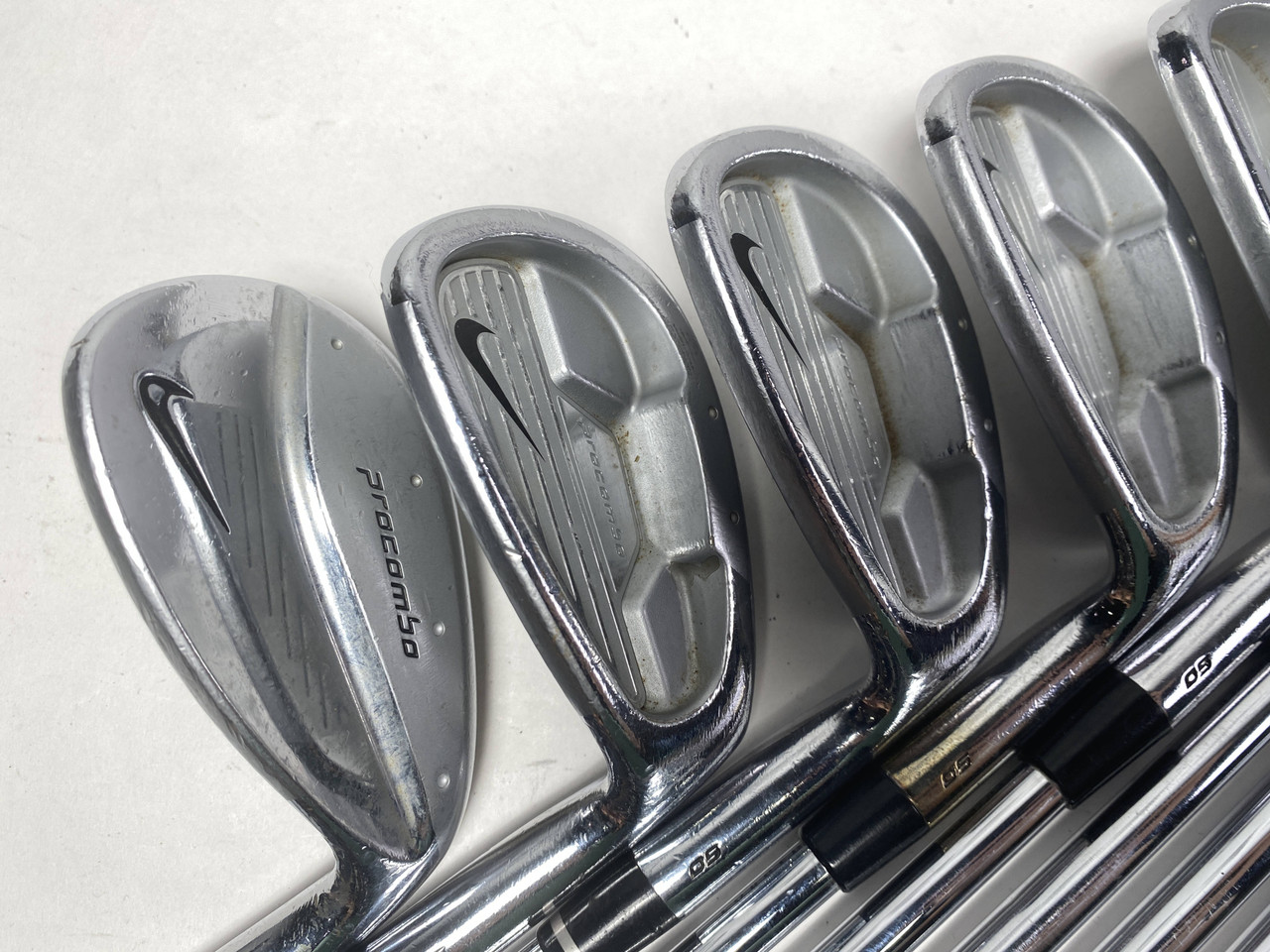Nike Forged Pro Combo OS Iron Set 3-PW+SW Dynamic Gold Stiff RH +1