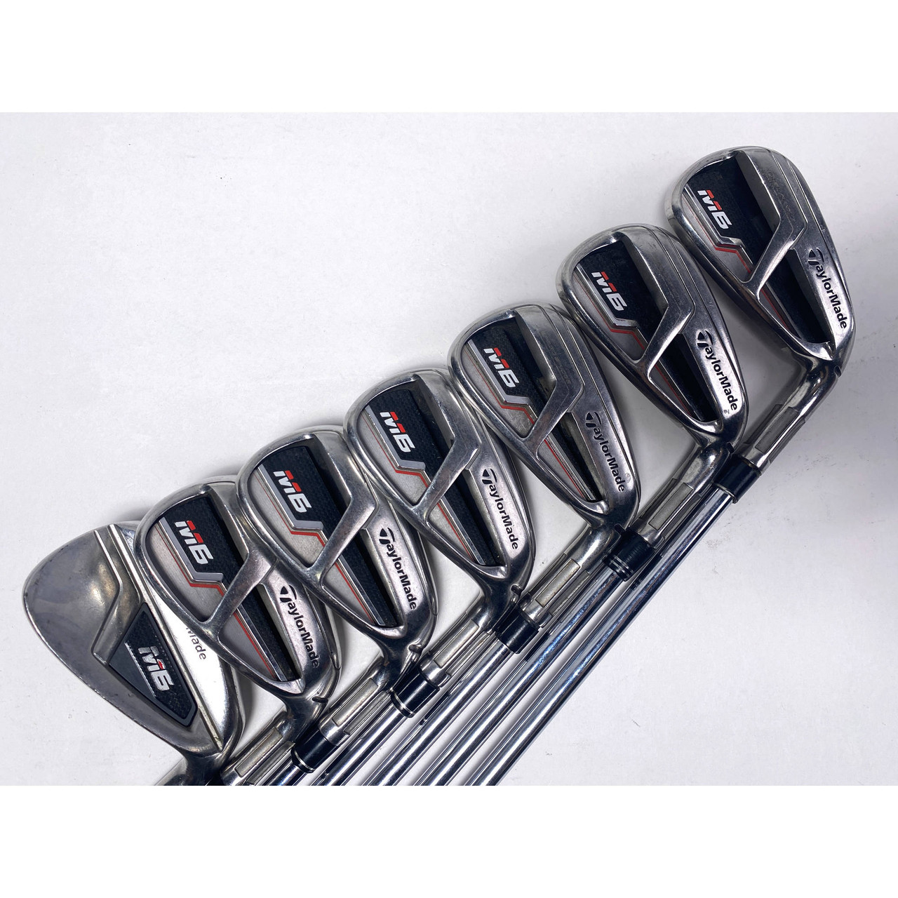TaylorMade M6 Iron Set 5-PW+AW True Temper Dynamic Gold R300