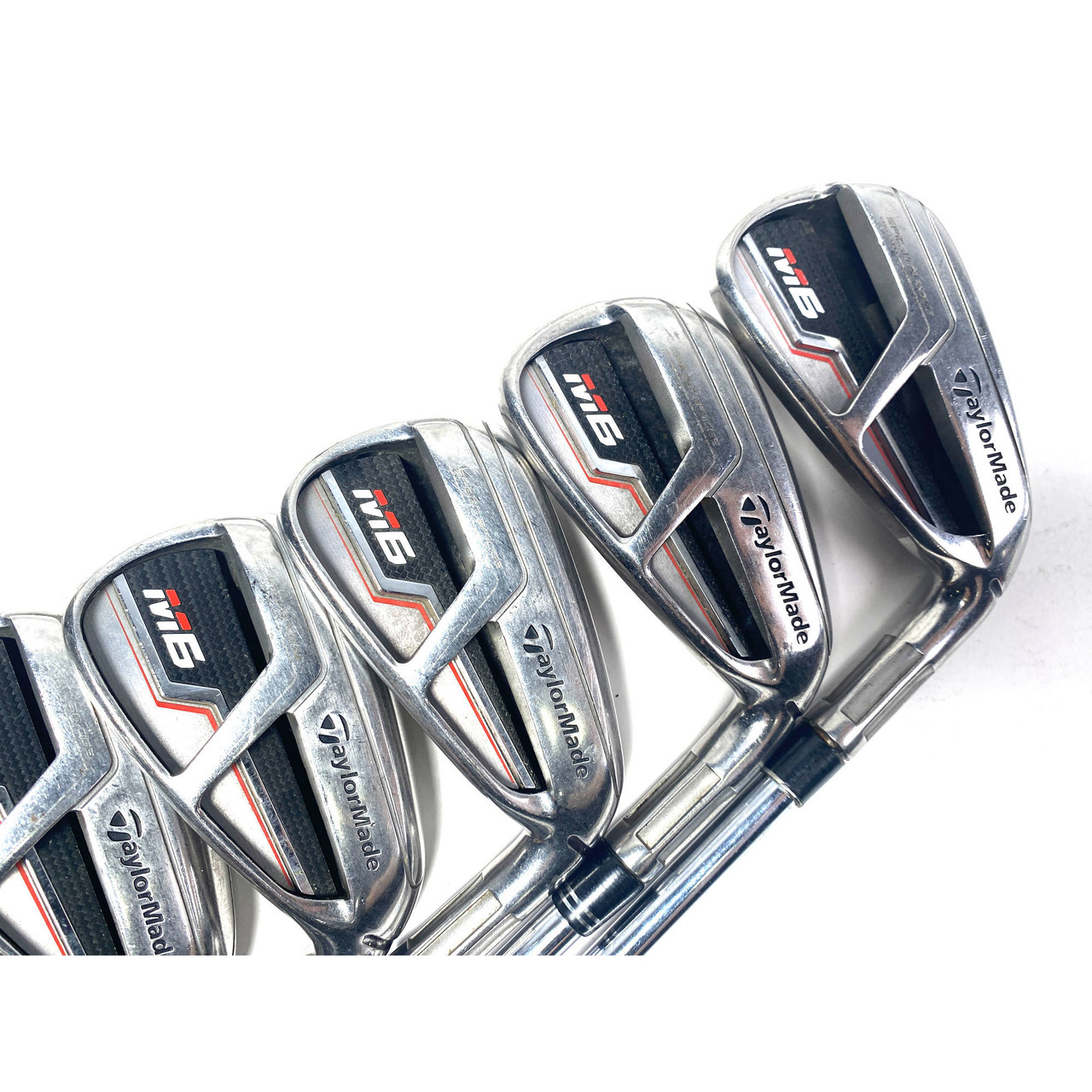 TaylorMade M6 Iron Set 5-PW+AW True Temper Dynamic Gold R300