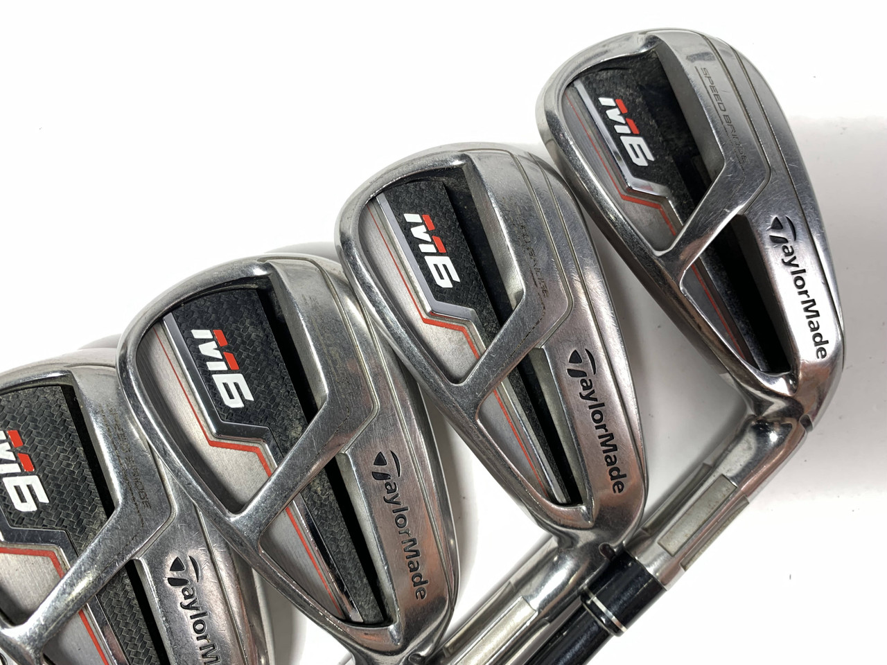 TaylorMade M6 ユーティリティ 5U TaylorMade M6 Iron Set 6-PW+AW Fujikura Atmos Red 6R Regular