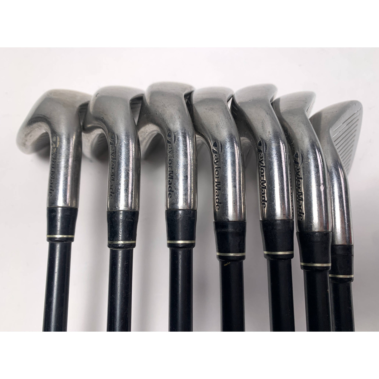 TaylorMade Rac OS 2005 Iron Set 4-PW+SW UG65 Senior Graphite Mens