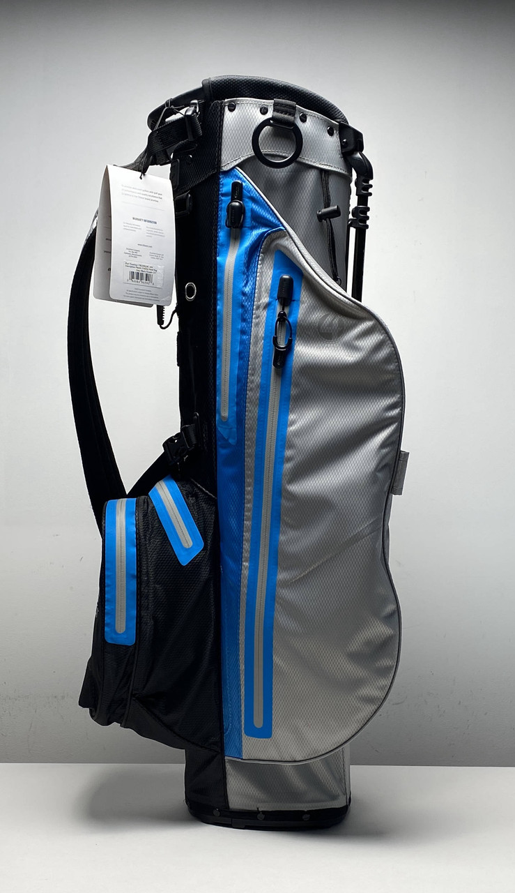 Titleist Players 4 Stadry Stand Bag Gray/Black 4Way Divide Strap