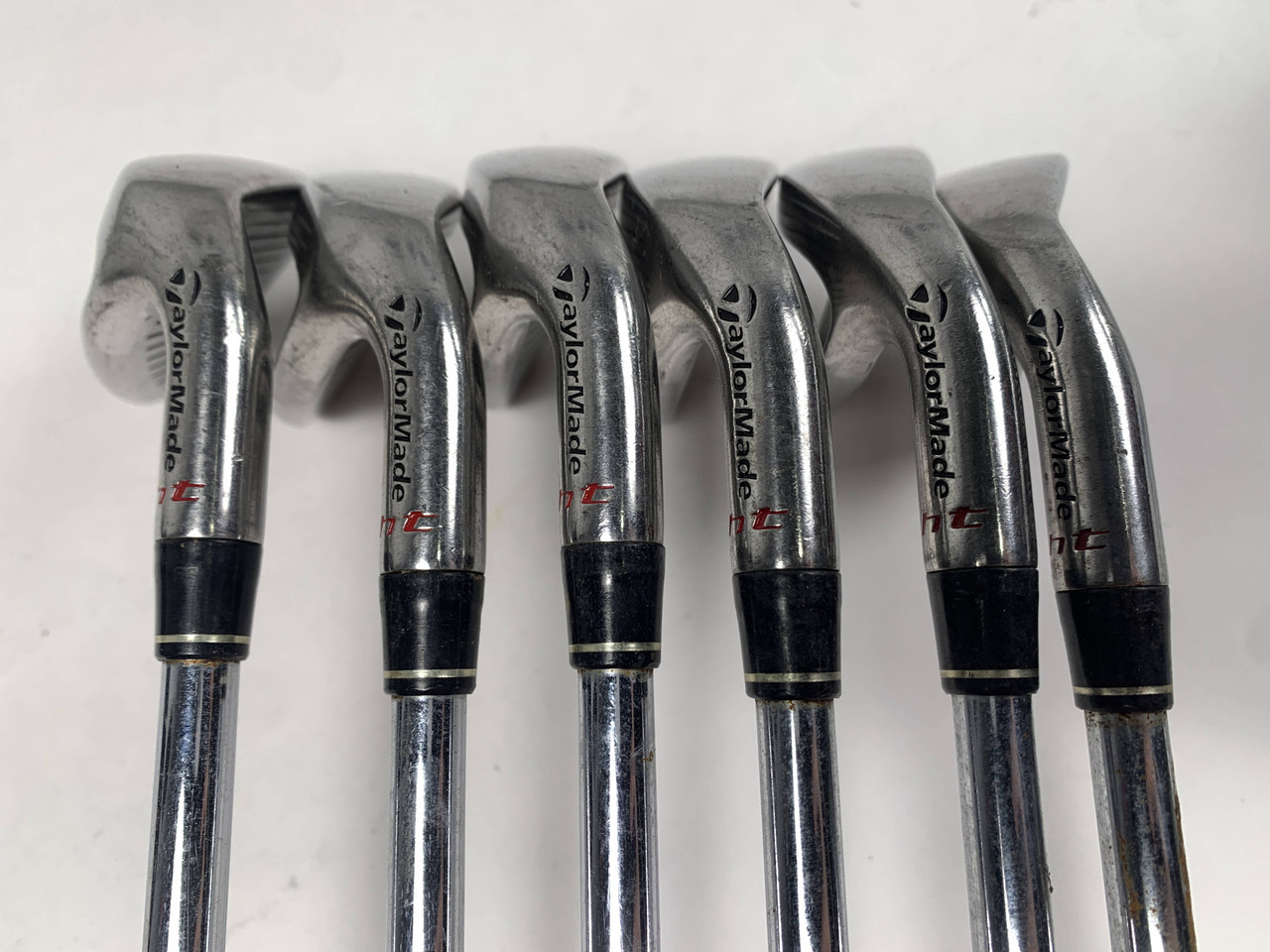 TaylorMade Rac HT Iron Set 3-9 Light Metal 95g Stiff Steel Mens RH