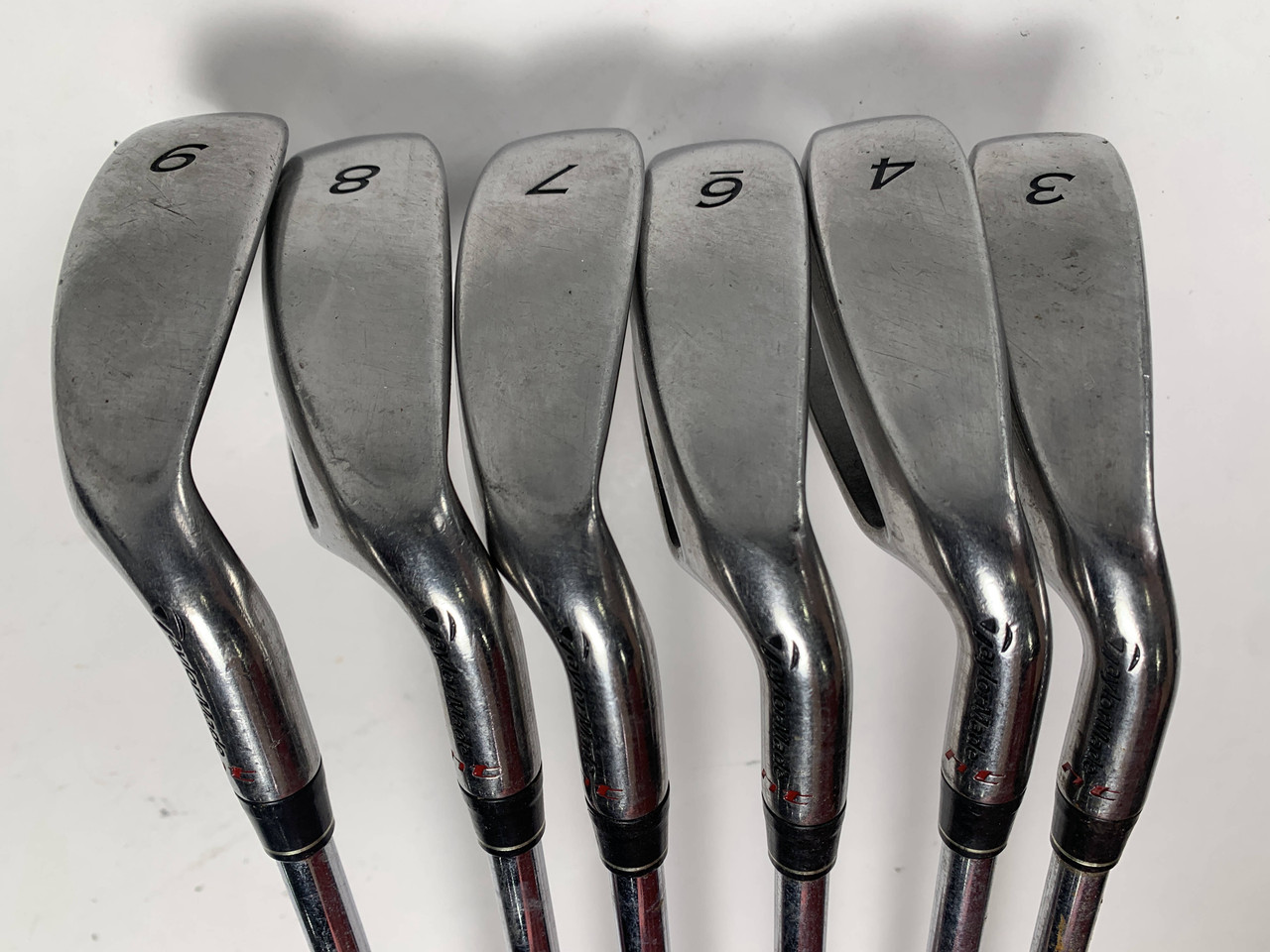 TaylorMade Rac HT Iron Set 3-9 Light Metal 95g Stiff Steel Mens RH