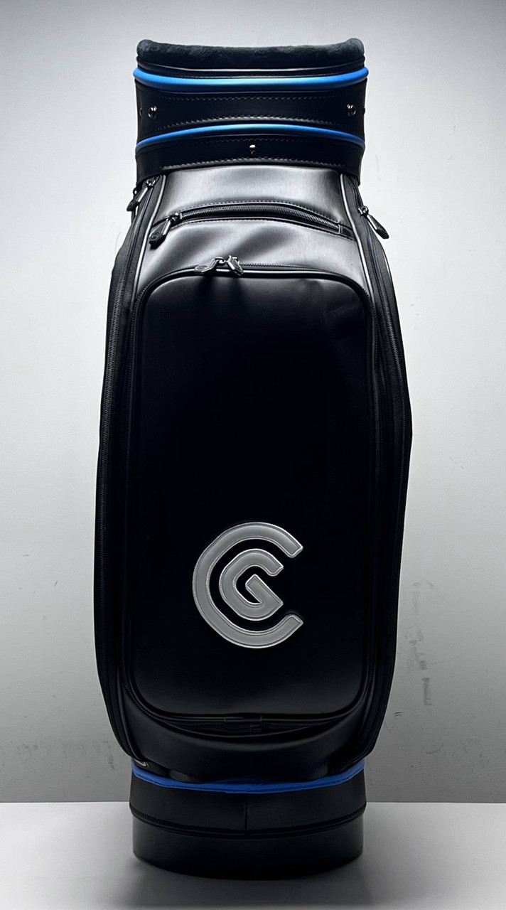 Cleveland CG Staff Bag Black 6-Way Divide Single Strap Golf Bag