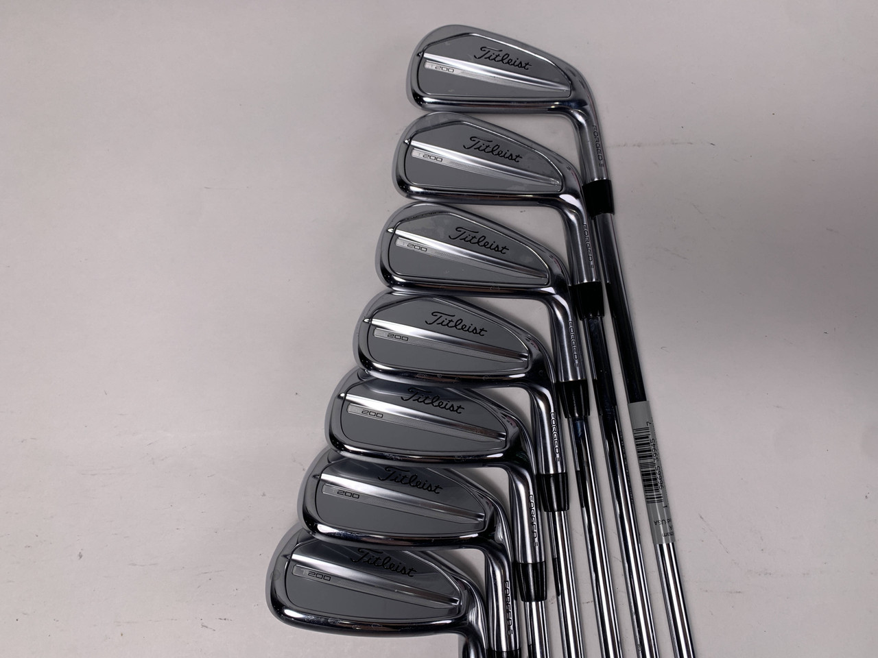 Titleist T200 2023 Iron Set 5-PW+GW True Temper AMT R300 Black