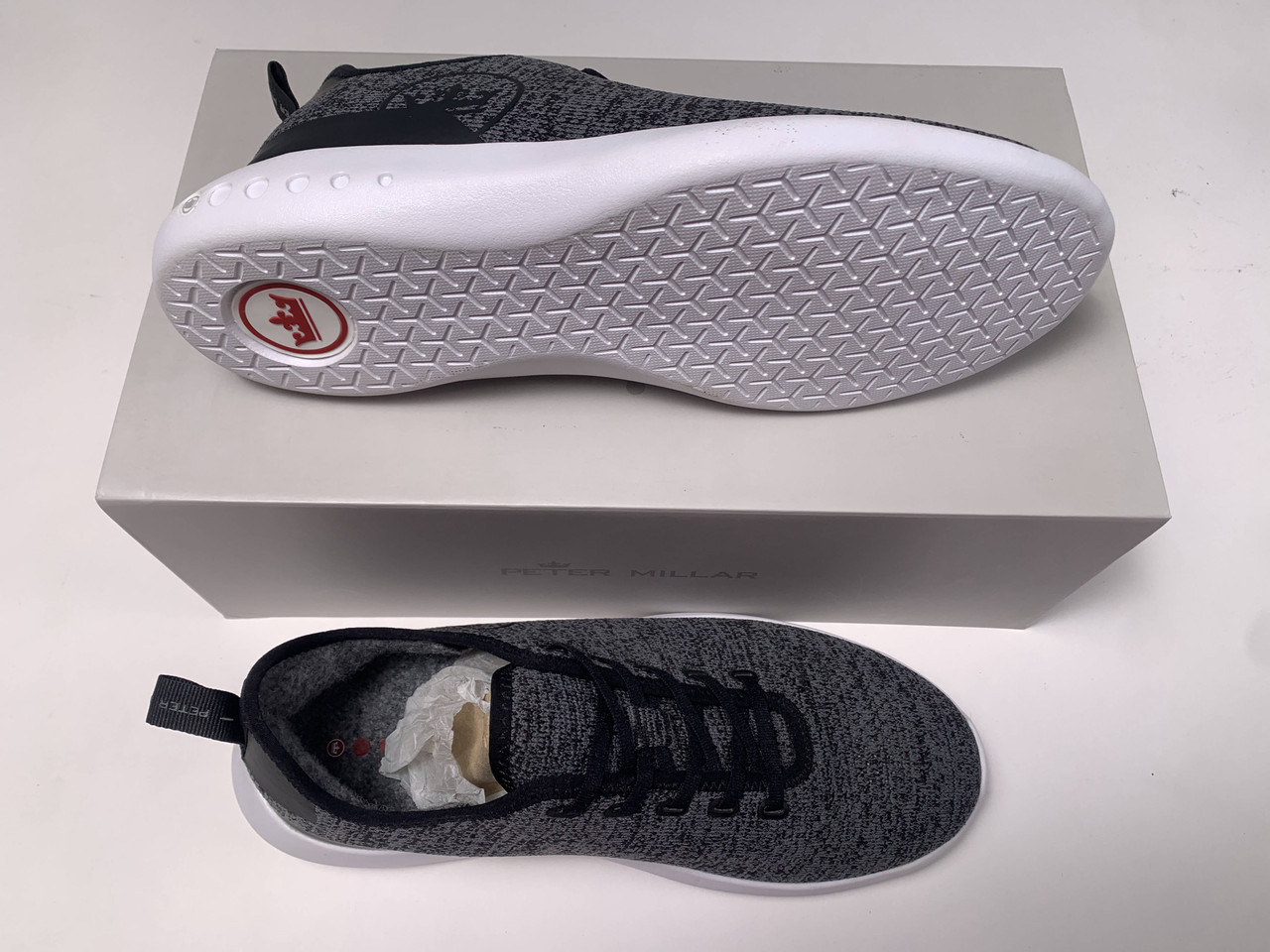 Peter Millar Hyperlight Glide Sneaker Shoes Grey Men\'s Size 10 Peter Millar Hyperlight Glide Sneaker – Franco main image 4