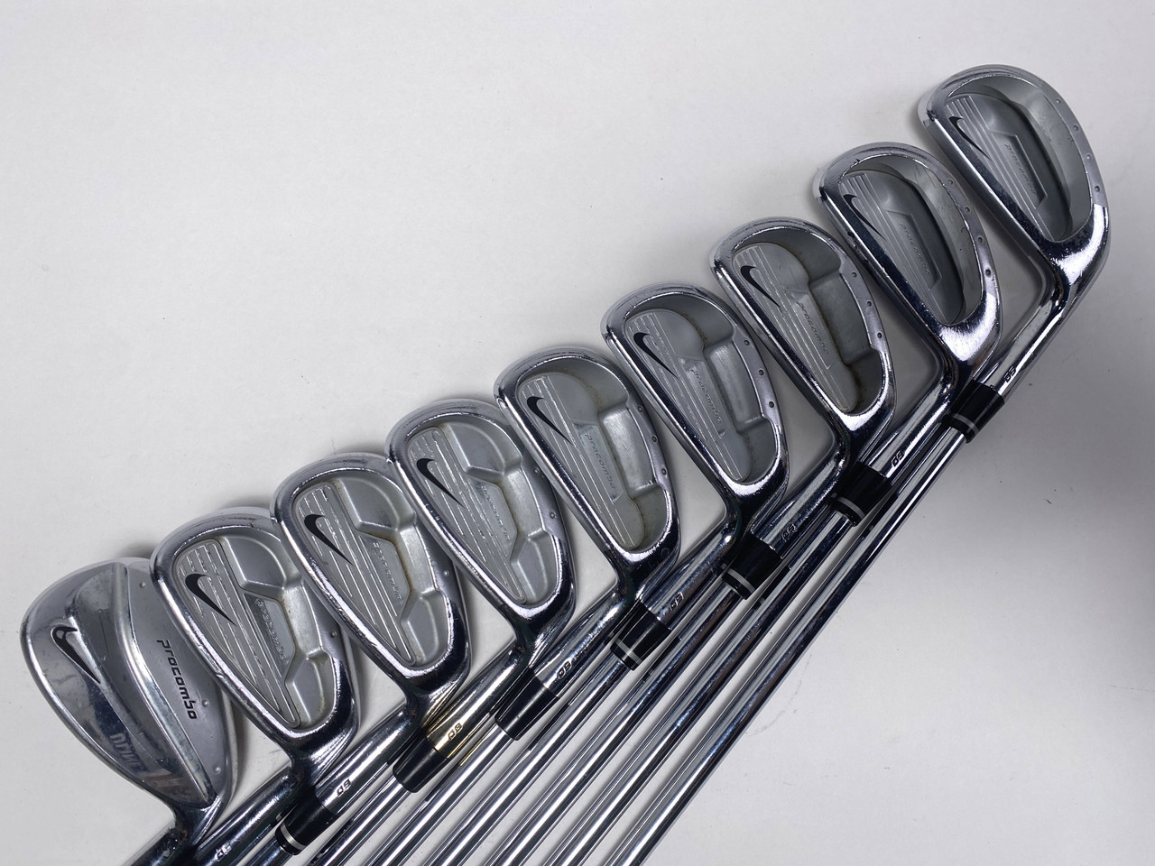 Nike Forged Pro Combo OS Iron Set 3-PW+SW Dynamic Gold Stiff RH +1