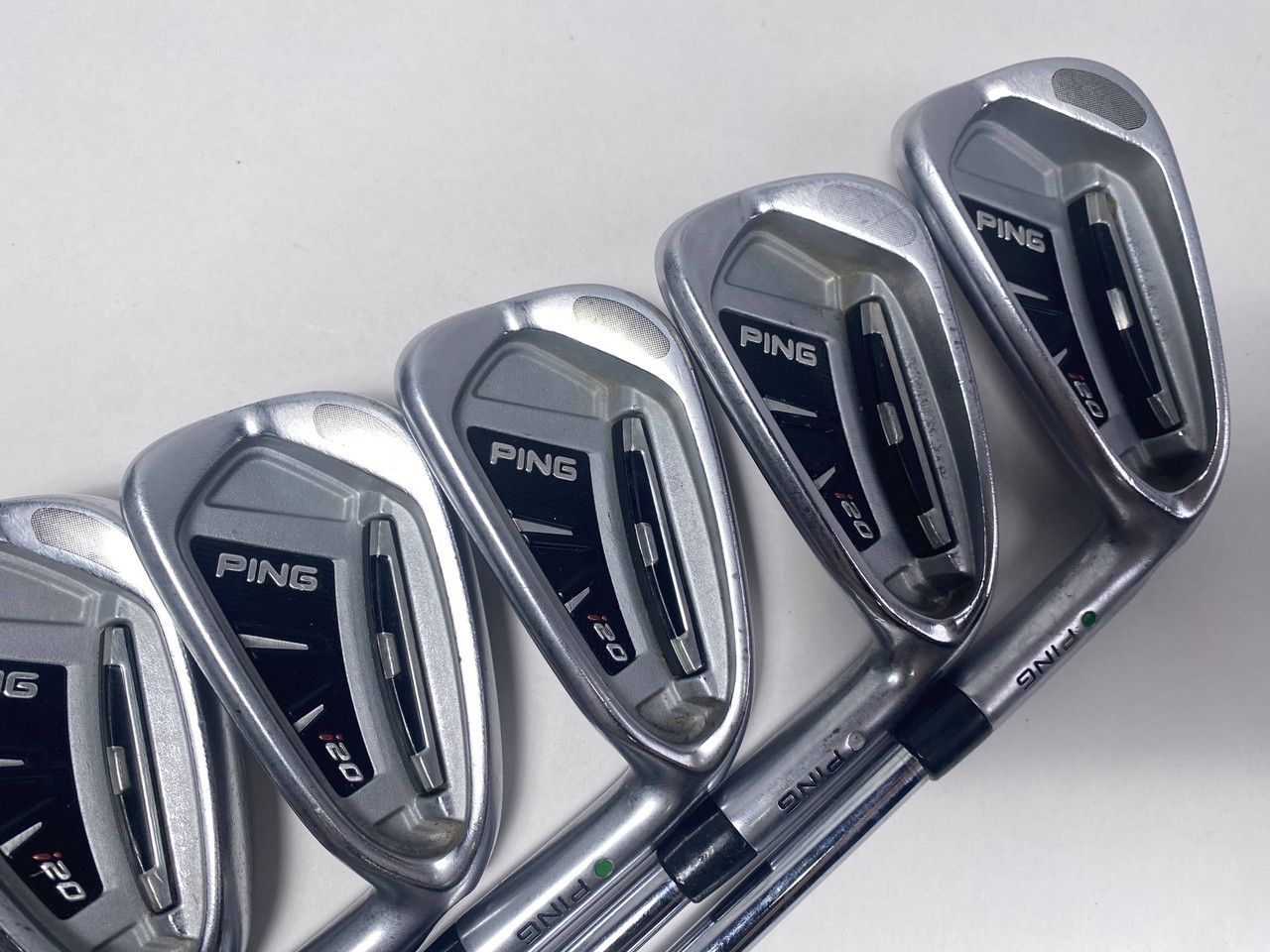 PING ユーティリティ G30 i20 2本セット Ping i20 Iron Set 4-PW Green Dot 2* Up CFS Stiff Steel Mens RH +1