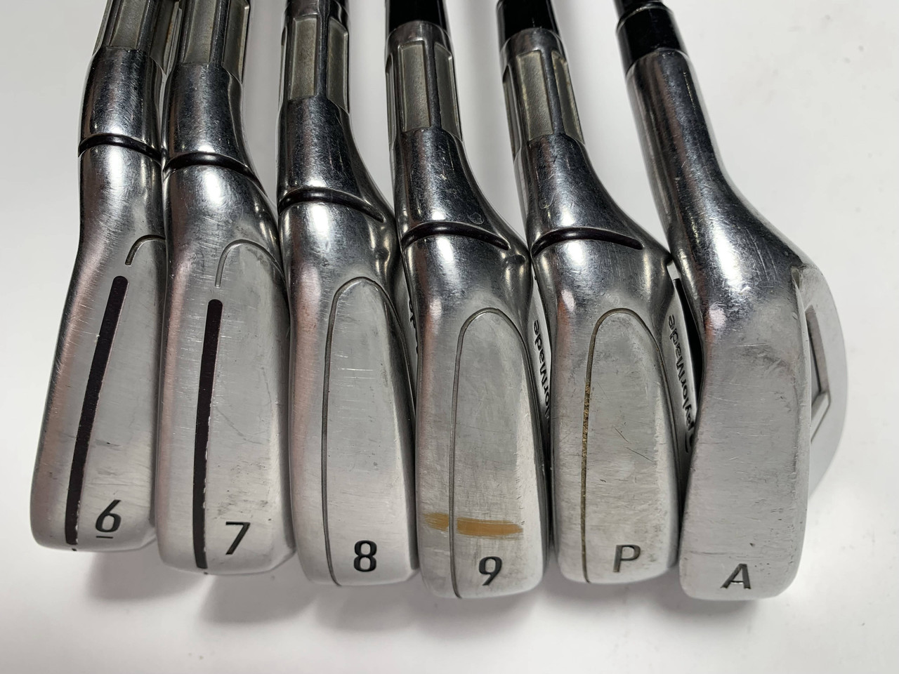 TaylorMade M6 Iron Set 6-PW+AW Fujikura Atmos Red 6R Regular