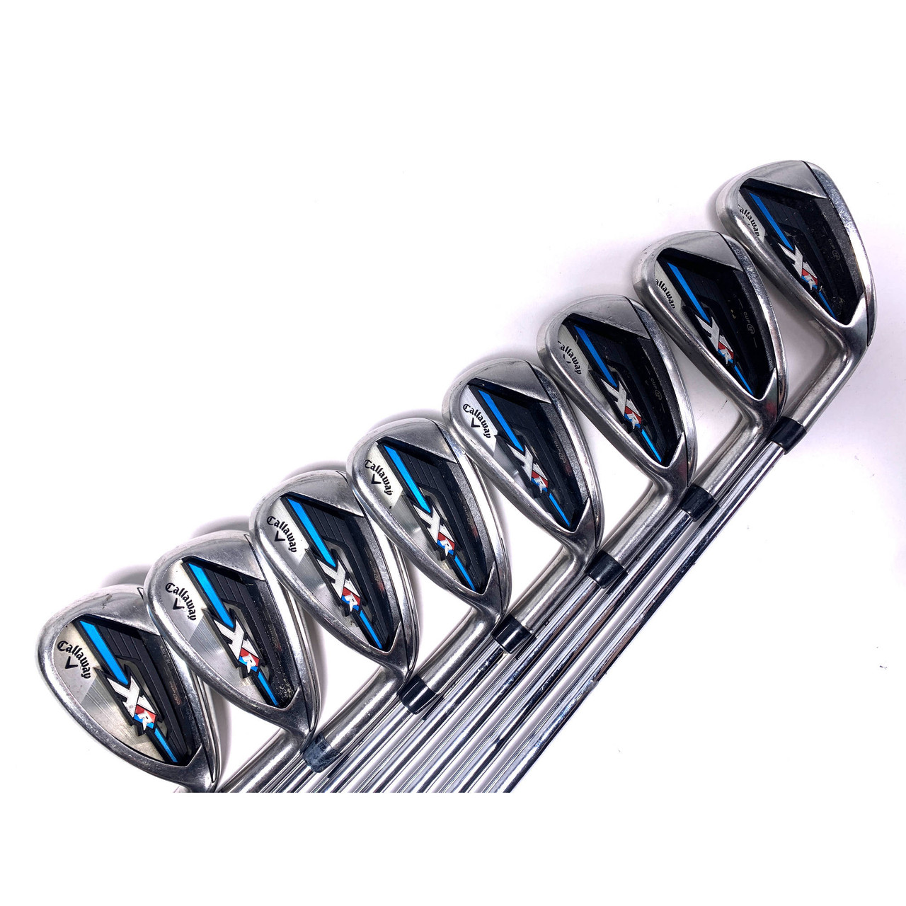 Callaway XR OS Iron Set 4-PW+AW True Temper Speed Step 80 Stiff