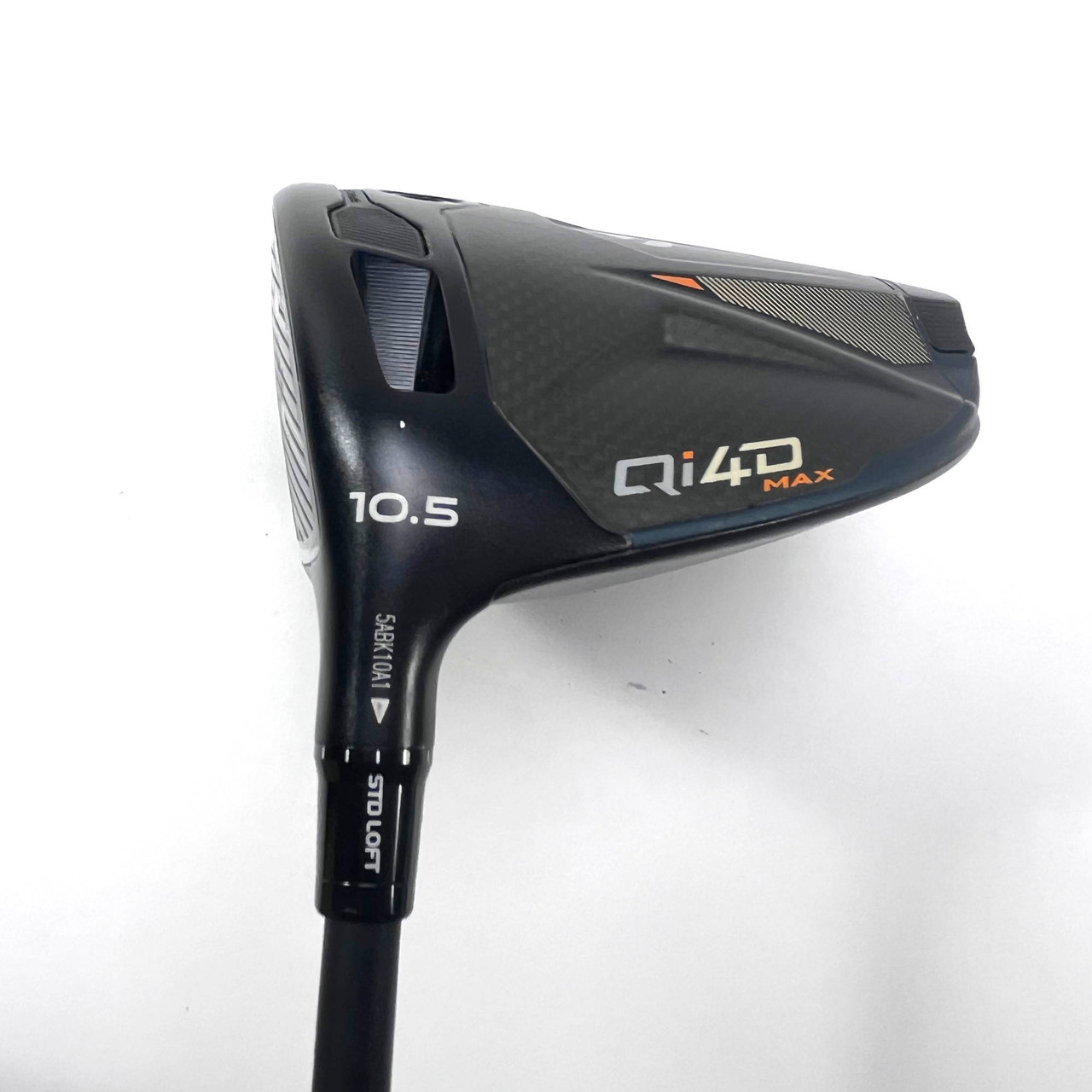 LEFTY TaylorMade Qi4D Max Driver 10.5* Mitsubishi Reax HR Red 50