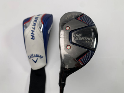 Callaway Big Bertha B21 4 Hybrid 21* RCH 65 65g Regular Graphite Mens LH HC, 1 of 12