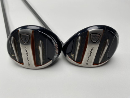 Nicklaus Claw 3 & 5 Fairway Wood Set 15* 18* Fujikura SG Fairway 3.01 Stiff RH, 1 of 12