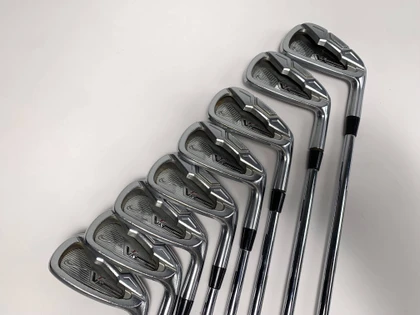 Nike Victory Red S Forged Iron Set 4-PW+AW NS Pro 950HT Stiff Steel Mens RH, 1 of 12