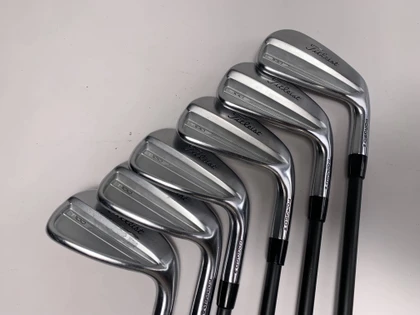 Titleist T100 2023 Iron Set 5-PW Fujikura Axiom R2 Velocore Senior Graphite RH, 1 of 12