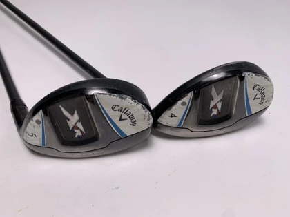 Callaway XR OS 4 & 5 Hybrid Set 24* 27* Bassara 50x5ct 50g Ladies Womens RH, 1 of 12