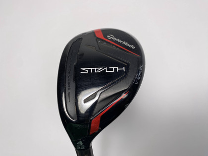 TaylorMade Stealth Rescue 4 Hybrid 22* Fujikura Ventus Black Red 6R Regular LH, 1 of 12