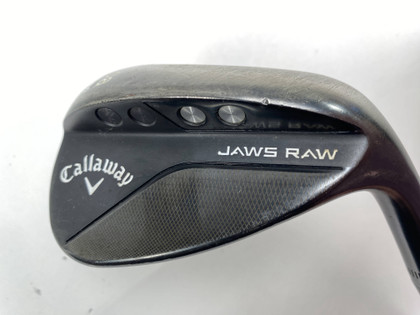 Callaway Jaws Raw Black Plasma Lob Wedge LW 58* 12W DG Spinner Tour Issue RH, 1 of 12