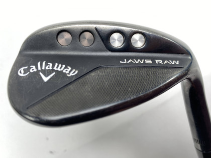 Callaway Jaws Raw Black Plasma Wedge 58*10 Dynamic Gold Mid Wedge Black Steel RH, 1 of 12