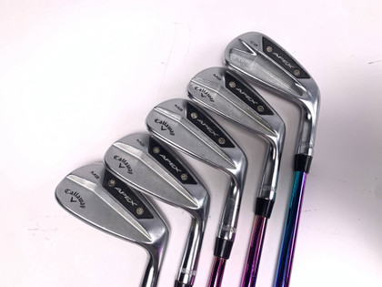 Callaway Apex MB 24/Apex CB 24 Combo Iron Set 6-PW Rainbow Stiff Steel Mens RH, 1 of 12