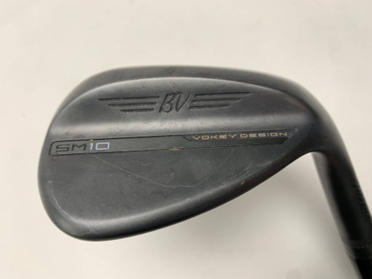 Titleist Vokey SM10 Jet Black Wedge 58* 10 Bounce S-Grind Wedge Steel Mens RH, 1 of 12