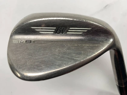 Titleist Vokey SM9 Brushed Steel Wedge 58* 8 Bounce M-Grind Wedge Steel Mens RH, 1 of 12