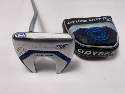 Odyssey White Hot RX V-Line Fang Putter 34.5" SuperStroke Pistol GT 1.0 LH W/HC, 1 of 12