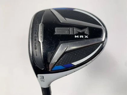 TaylorMade SIM MAX 3 Fairway Wood 15* Fujikura Ventus Blue 6S Stiff LH, 1 of 12