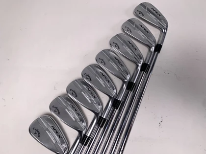 Callaway Apex Pro 21 Iron Set 4-PW+GW Dynamic Gold S400 Tour Issue Stiff RH -1'', 1 of 12