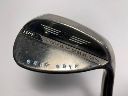 Titleist Vokey SM8 Tour Chrome Wedge 58*12 D-Grind True Temper AMT Red R300 RH, 1 of 12