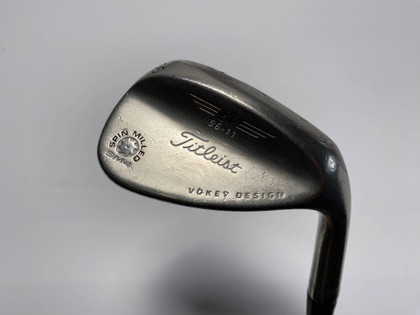 Titleist Vokey Spin Milled SM4 Chrome Sand Wedge SW 56* 11 Bounce Wedge Mens RH, 1 of 12