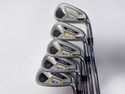 Adams Idea A7 Iron Set 5-PW True Temper Players Lite Stiff Steel RH No 7 iron, 1 of 12