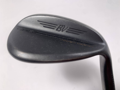 Titleist Vokey SM9 Jet Black Lob Wedge LW 58* 8 M DG S300 115g Stiff RH, 1 of 12
