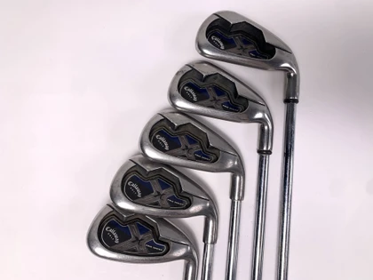 Callaway X-18 Pro Series Iron Set 4-9 Dynamic Gold S300 Stiff RH No 7 iron, 1 of 12