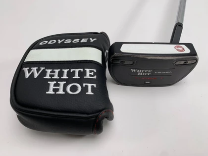 Odyssey White Hot Versa Three T Putter 37" Mens RH W/HC, 1 of 12