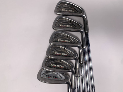 Tommy Armour 845 S Silver Scot Iron Set 5-PW Tour Step Stiff Steel Mens RH, 1 of 12