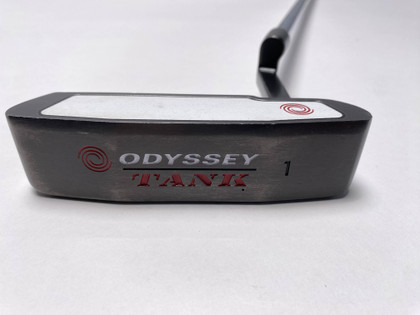Odyssey Tank 1 Putter 38" Mens RH _ NEW LONG GRIP, 1 of 12