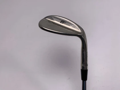 Titleist Vokey SM8 Brushed Steel Lob Wedge LW 58* 8 Bounce M-Grind Wedge Mens RH, 1 of 12