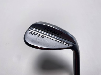 Cleveland RTX 6 ZipCore Tour Satin Lob Wedge LW 58* 10 DG Wedge Steel Mens RH, 1 of 12
