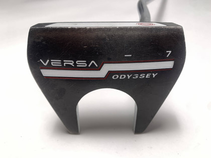 Odyssey Versa 7 Black White Black Putter 33" Mens RH, 1 of 12