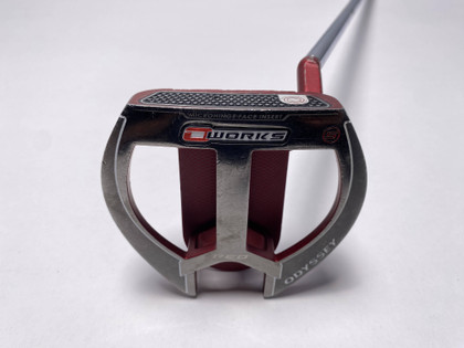 Odyssey O-Works Red 2-Ball Fang S Putter 34" SuperStroke Tour 2.0 Mens RH, 1 of 12