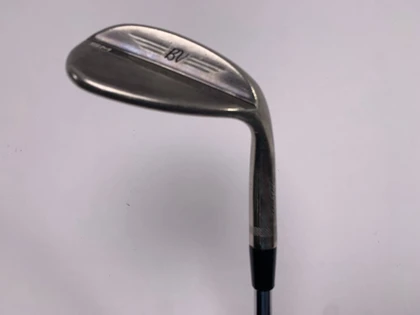 Titleist Vokey SM8 Brushed Steel Lob Wedge LW 58* 8 Bounce M-Grind Wedge RH, 1 of 12