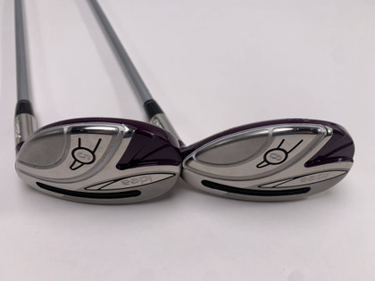 Adams Idea Womens 2014 5 & 6 Hybrid Set 25* 28* Idea Womens 50g Ladies RH, 1 of 12